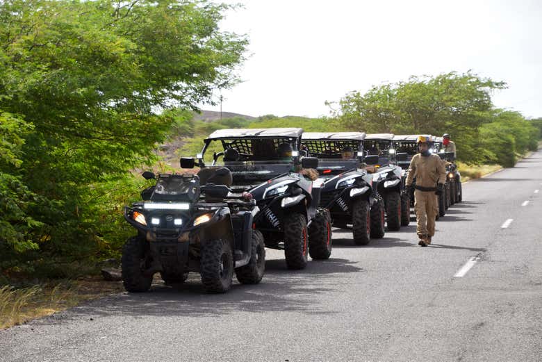 Buggies en los que viajaremos