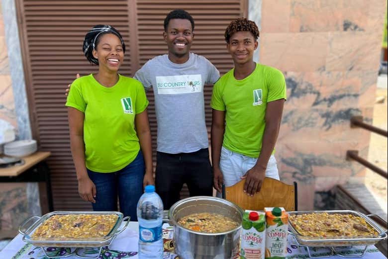 Cucineremo con una famiglia locale