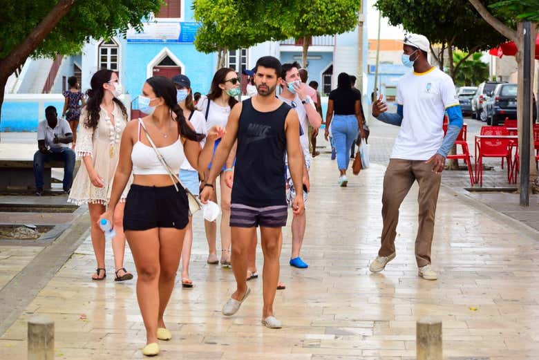 A passeggio a Espargos