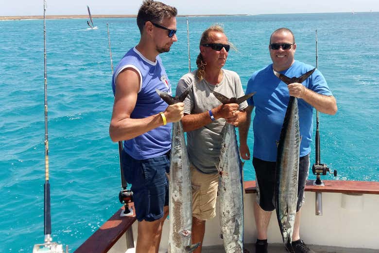 Fishing on Sal Island