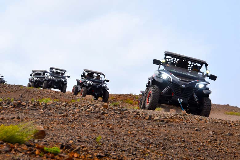 Conduciréis por terrenos increíbles