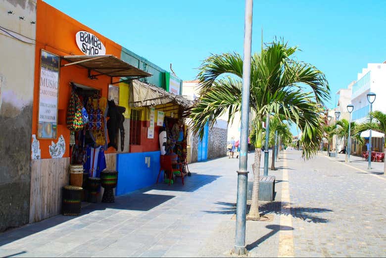 Pass by some interesting shops