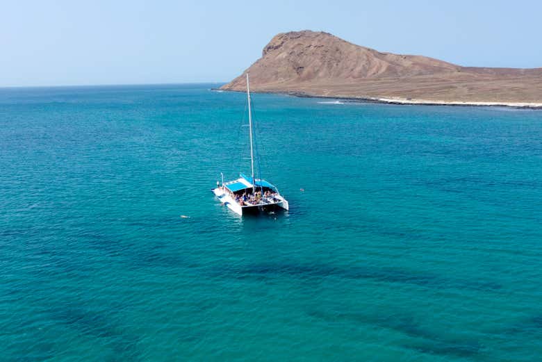 Giro in catamarano all'isola di Sal