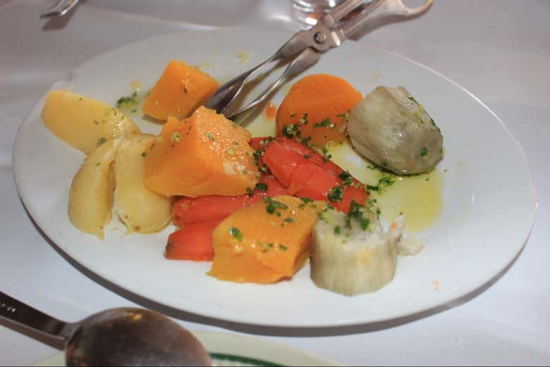 Un piatto coloratissimo!