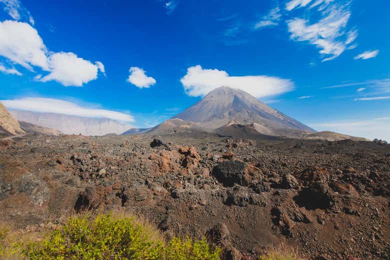 Panorámica del volcán Fogo