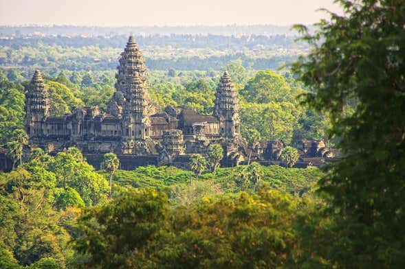 Giro sull'Angkor Balloon