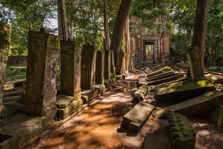 Vestigios del parque arqueológico de Koh Ker
