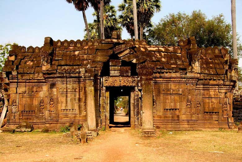 Entrance to Kompong Cham