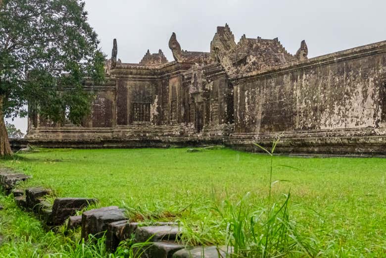 Restos del templo de Preah Vihear