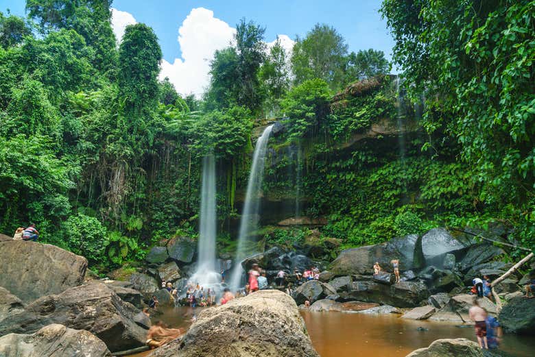 Les cascades de Phnom Kulen