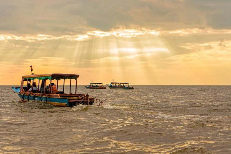 Crucero por el lago Tonle Sap