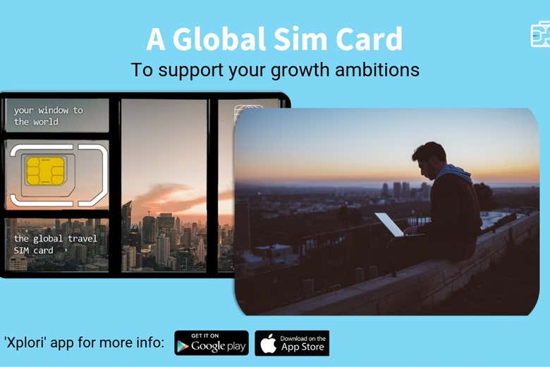 Chip eSIM com internet