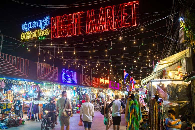 Marché nocturne de Siem Reap