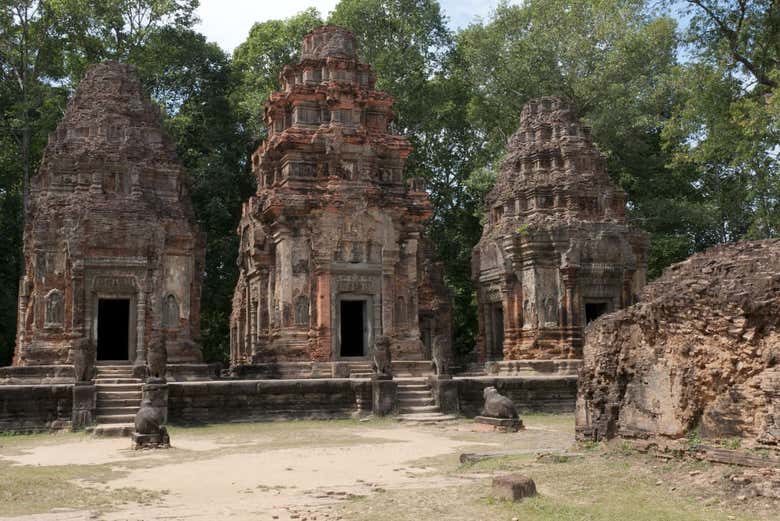 Arquitectura del templo de Preah Khan