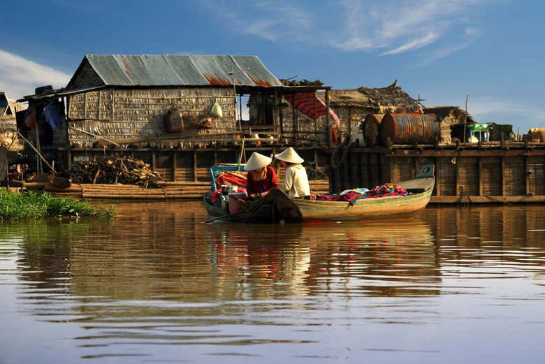 Estilo de vida en Tonlé Sap