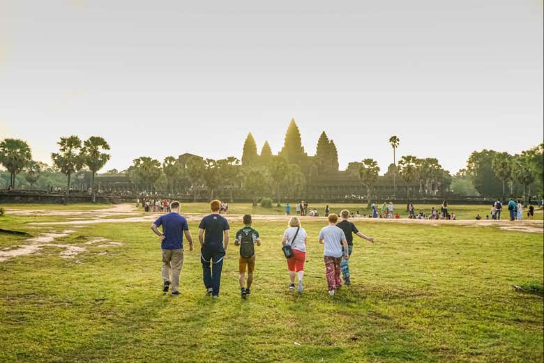 Paseando por Angkor