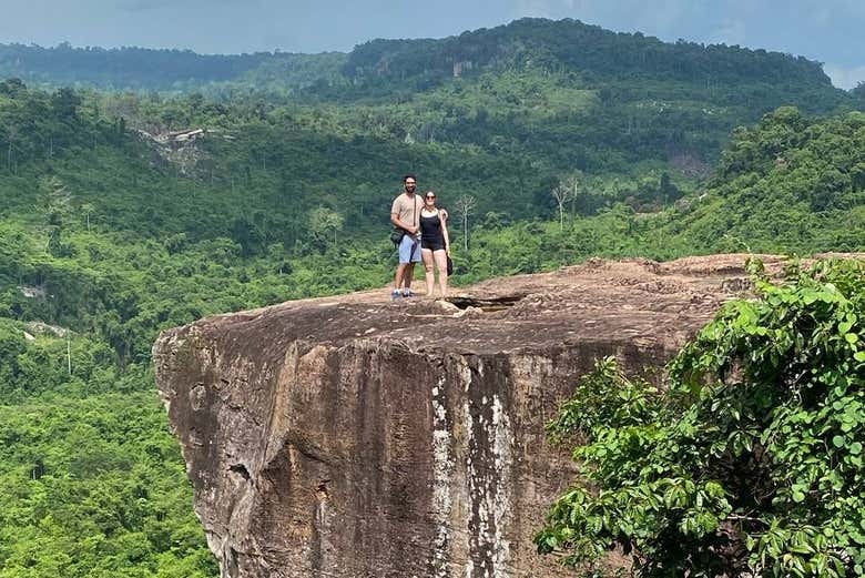 Disfrutando de las montañas sagradas de Phnom Kulen