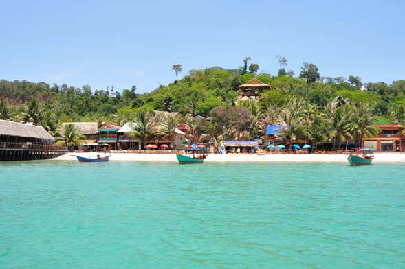 Crucero por la costa de Sihanoukville