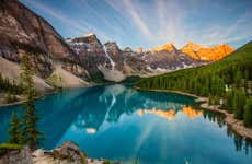 Excursión al lago Moraine al amanecer o al atardecer