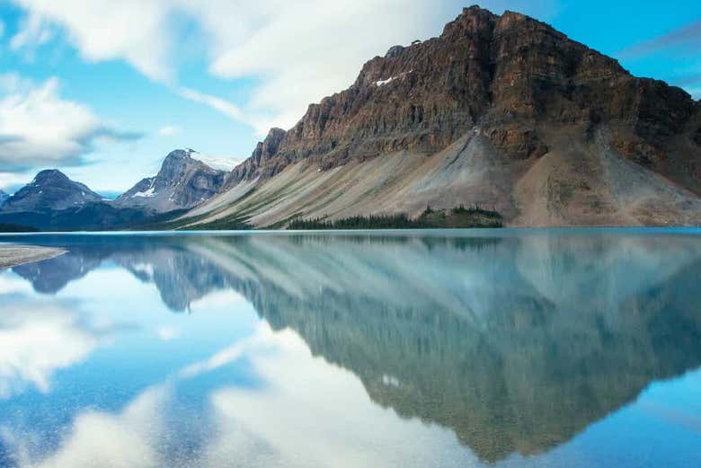 Vistas del lago Bow