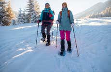 Balade en raquettes à Banff