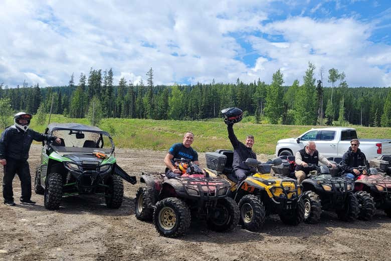 Iniciando el recorrido por los senderos de las Montañas Rocosas