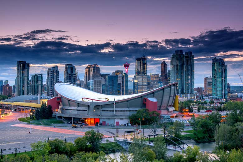 Panoramic view of Calgary