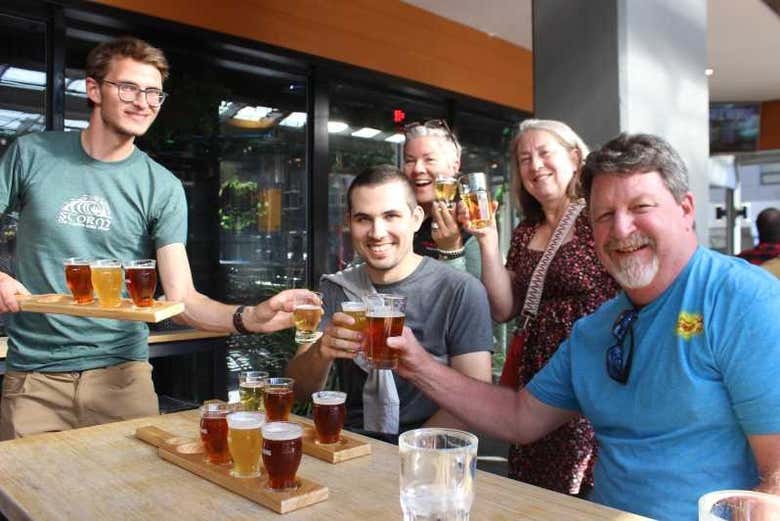 Cata de cervezas en Calgary