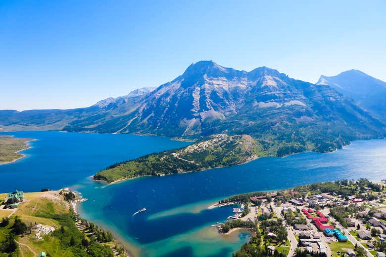 Panorámica del Parque Nacional Waterton Lakes