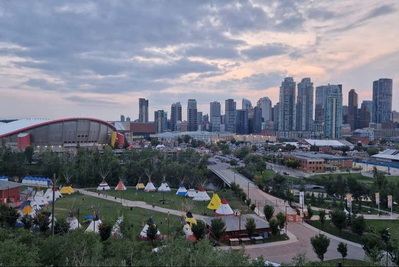 Vistas panorámicas de Calgary