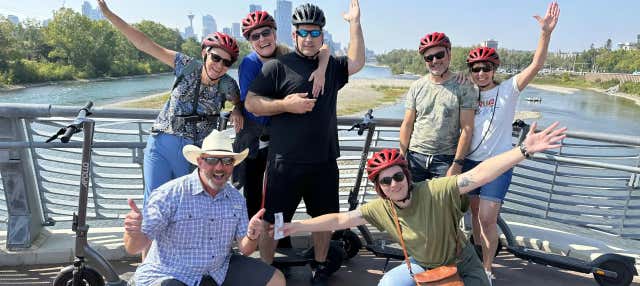 Tour en patinete eléctrico por Calgary