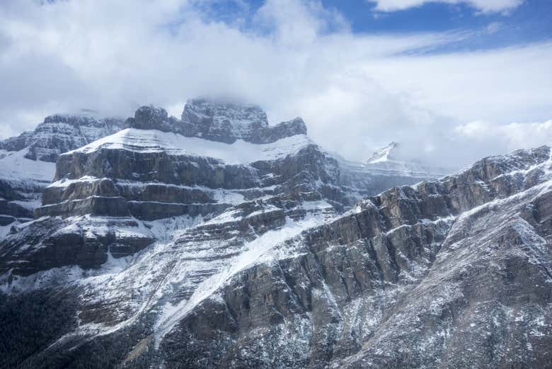 Admire the Canadian Rockies