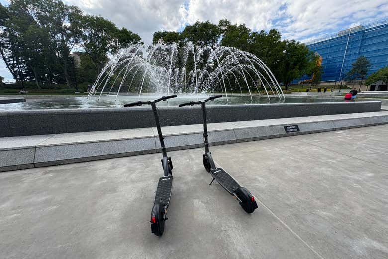 Los patinetes eléctricos en Edmonton