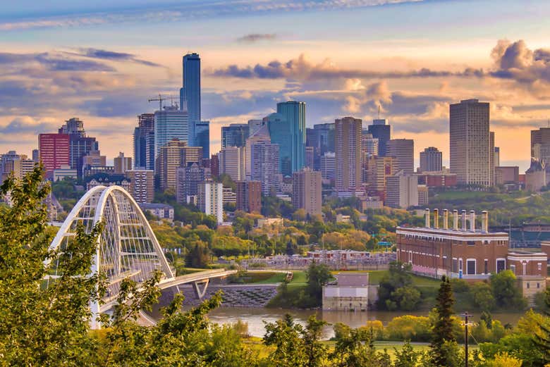 Skyline de Edmonton
