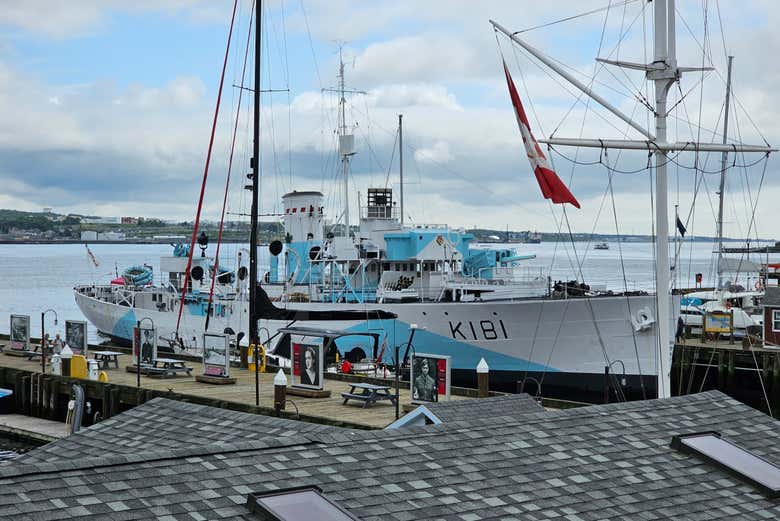 Barcos en el muelle de Halifax