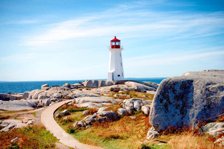 Il faro di Peggy's Cove è il più famoso del Canada orientale