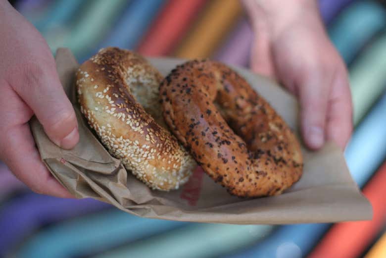 Bagel fatti in casa