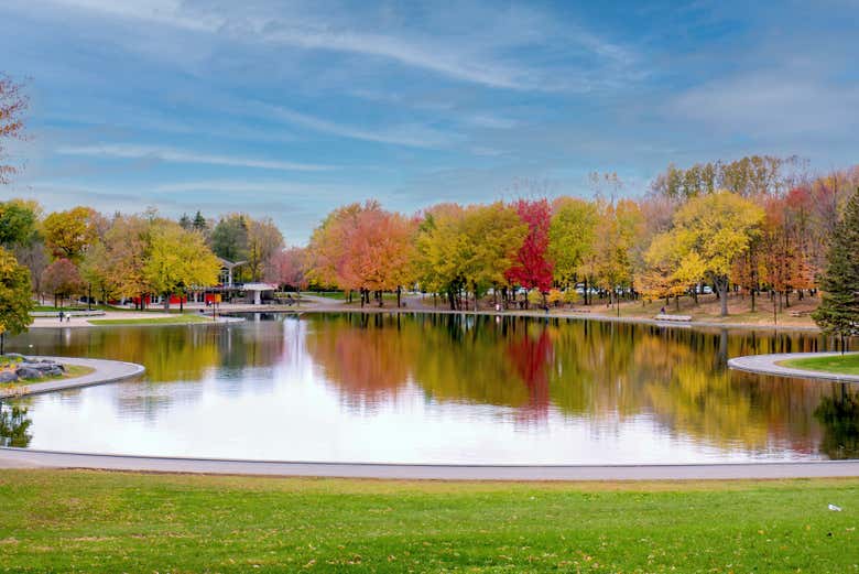 A beleza do Parque Mount Royal