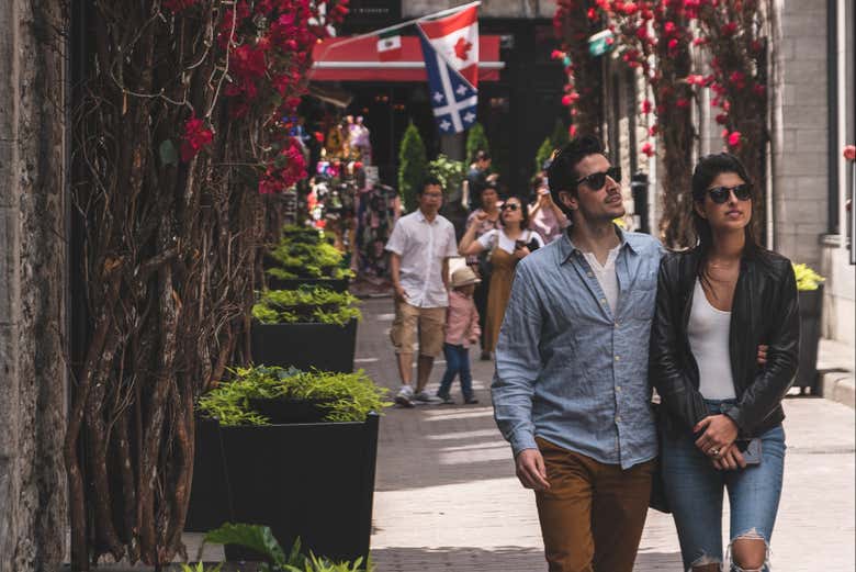 A passeggio nel centro storico di Montréal