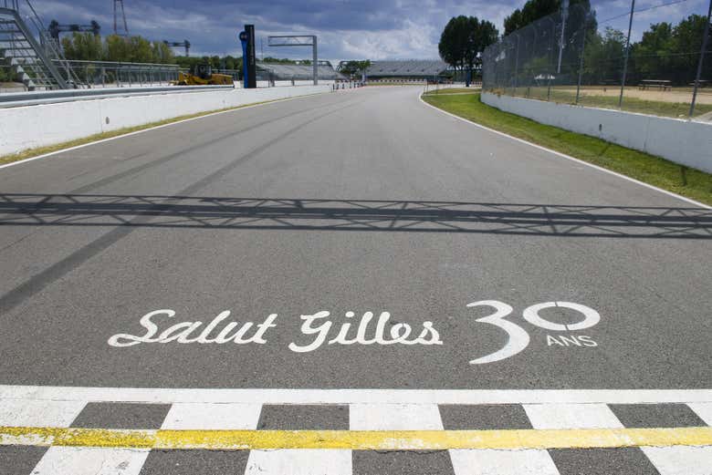 Piste de course du circuit de Montréal
