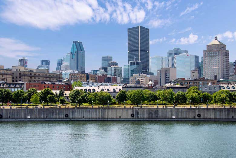 Skyline del centro de Montreal