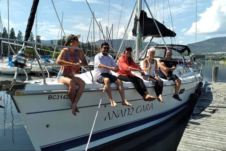 Set sail on beautiful Okanagan Lake