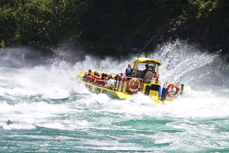 Motoscafo Whirlpool Jet Boat sul Niagara, NiagaraontheLake