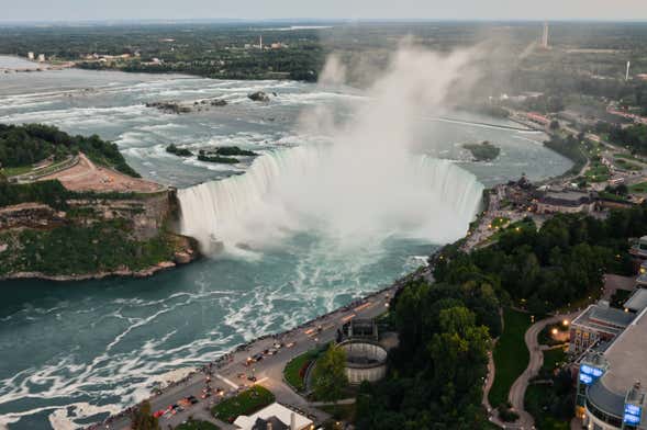 Plane Ride over the Niagara Falls