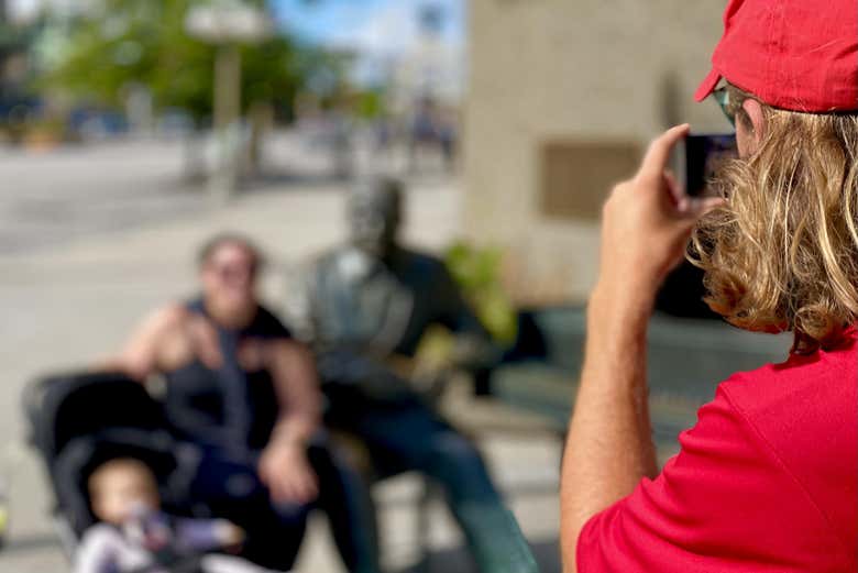 Let your guide snap a few photos along the way