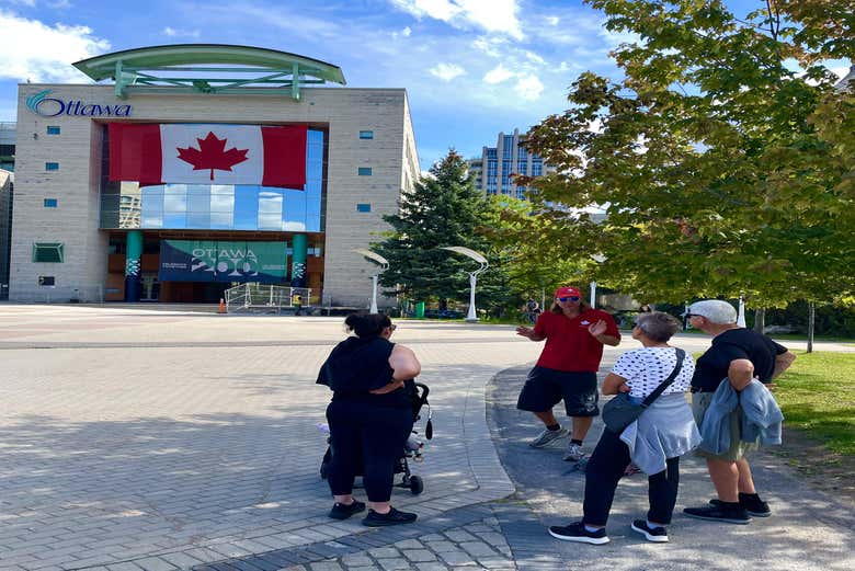 Spot bold Canadian pride throughout downtown Ottawa
