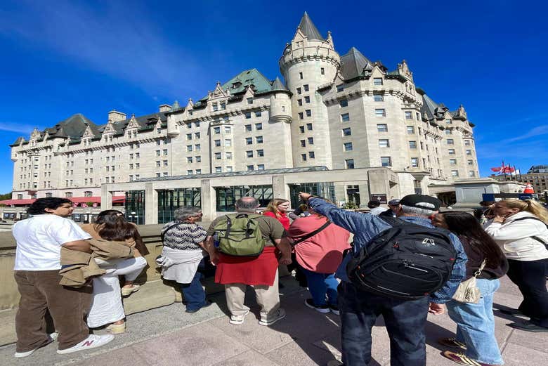 Marvel at the grandeur of the Fairmont Chateau Laurier