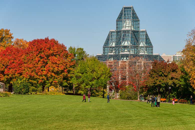 Visiting Major's Hill Park