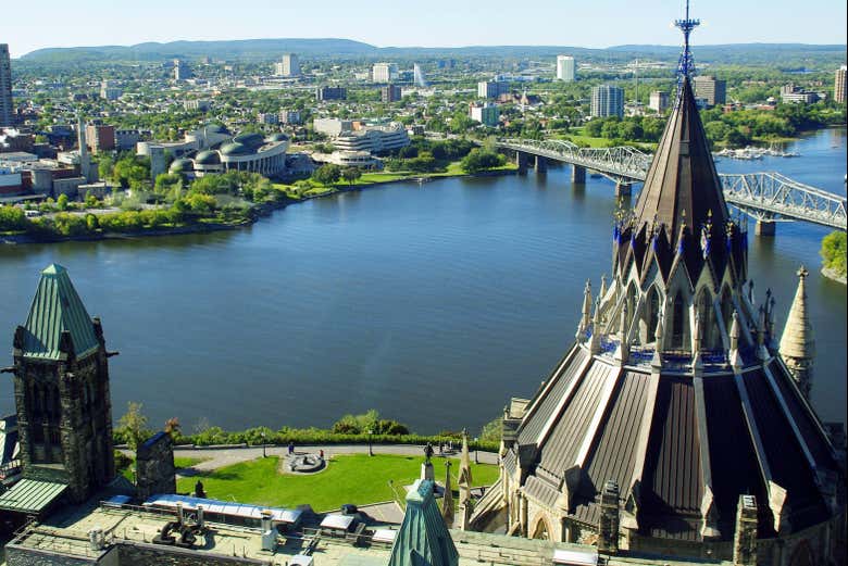 Vista panorámica de Ottawa