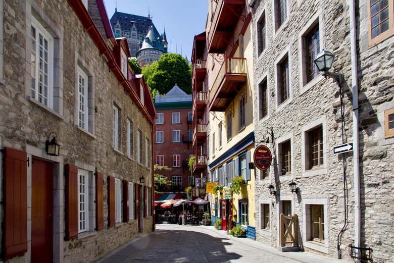 The guided tour of Quebec